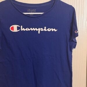 Champion Royal Blue Athletic Tee